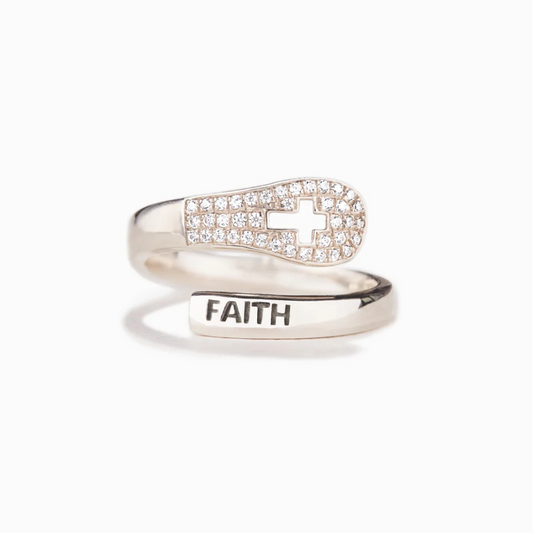 Anel Faith 'Fé