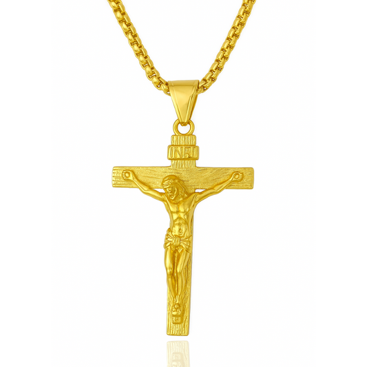 Colar Crucifixo INRI