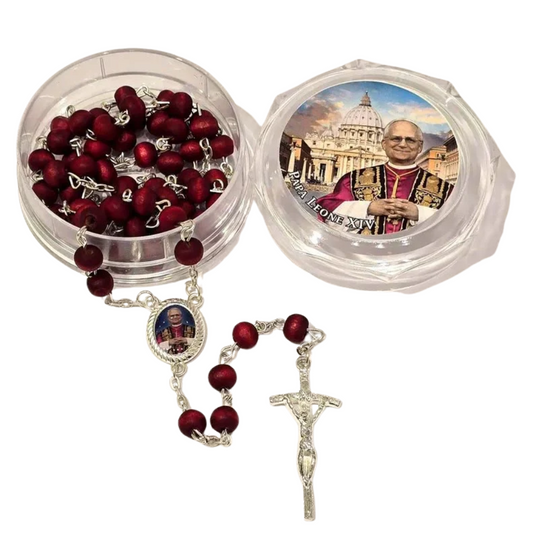 Terço Rosário Papa Leão XIV